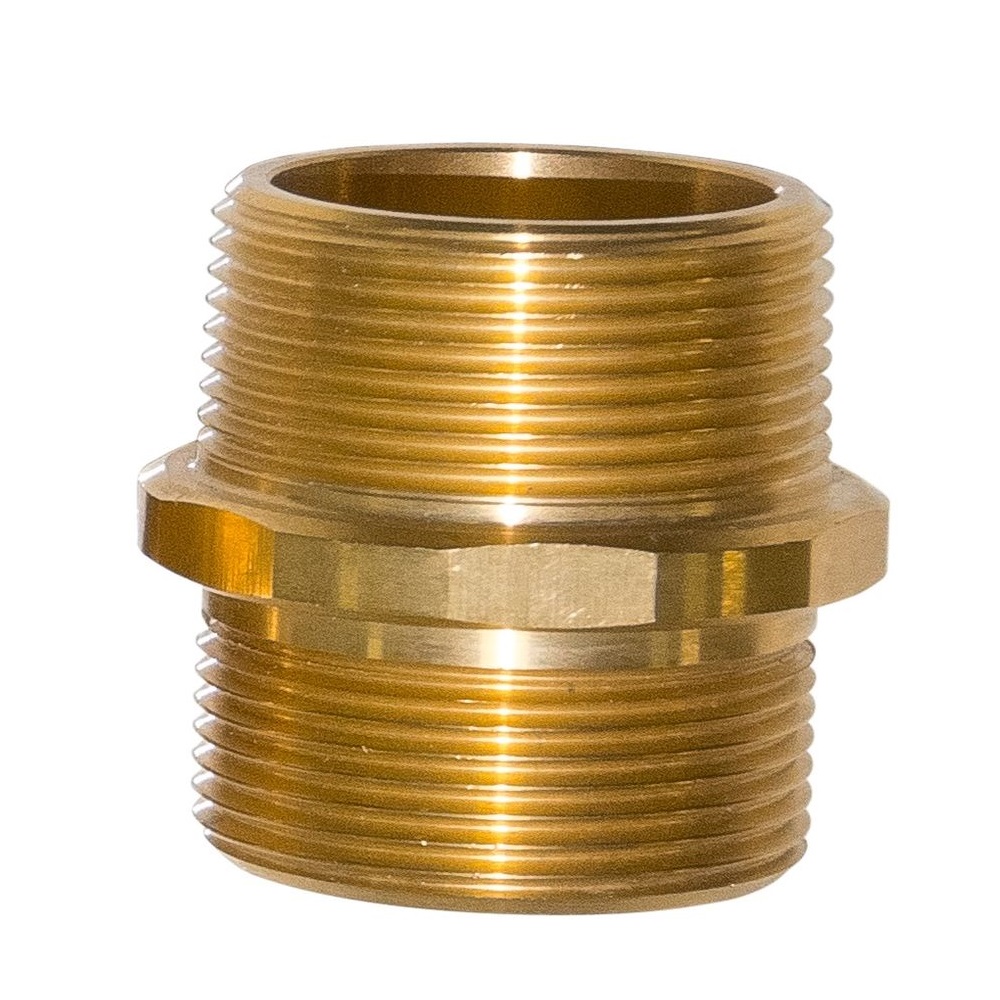 Ниппель латунь НР/НР Ду 50 (2")